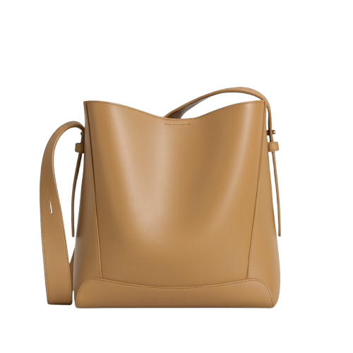 Velrue | Women - Hand Bag - Leather Bucket - Oversized Style