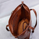 Velrue | Women - Hand Bag - Vintage Leather - Spacious